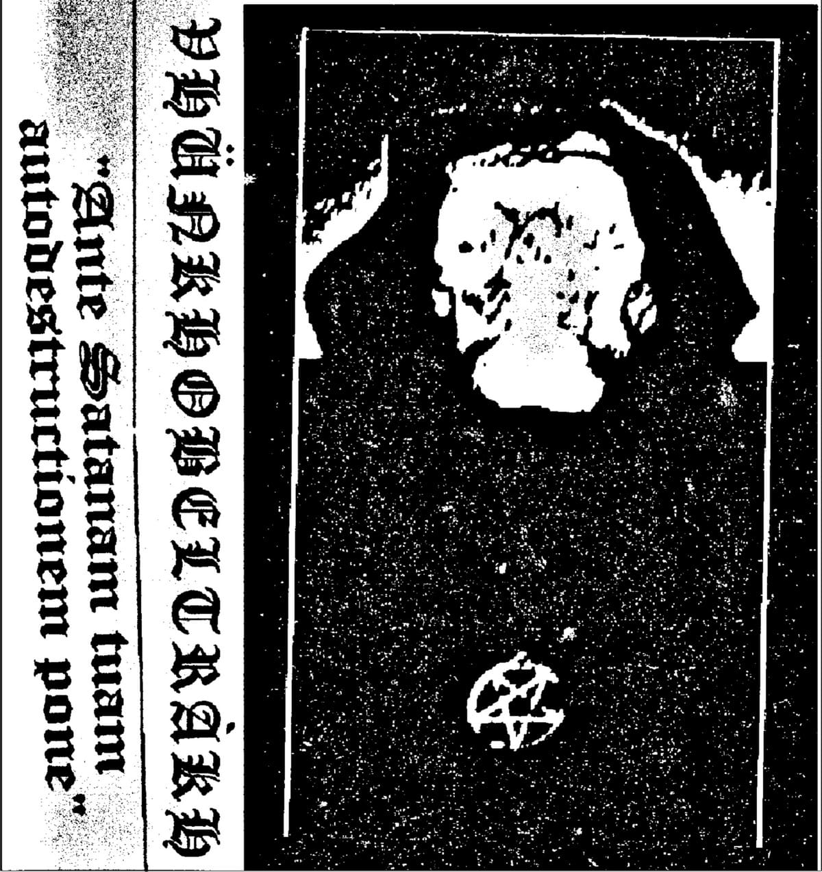 Ante Satanam tuam autodestructionem pone