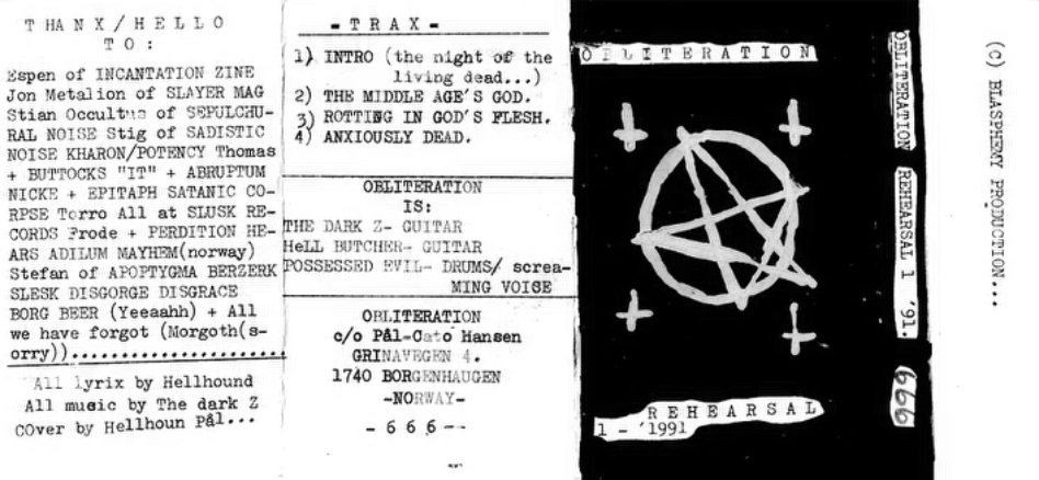 Rehearsal 1 - 1991