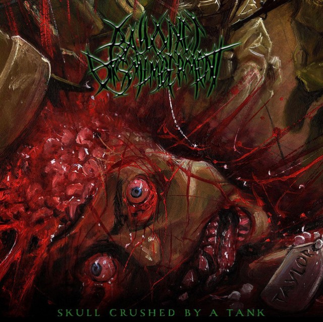 Skull Crushed by a Tank