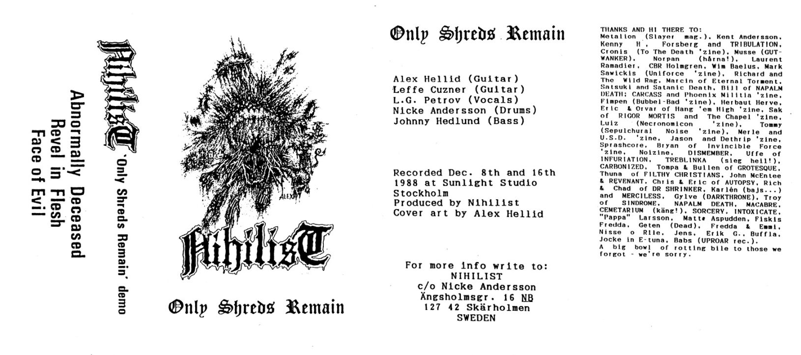 Only Shreds Remain