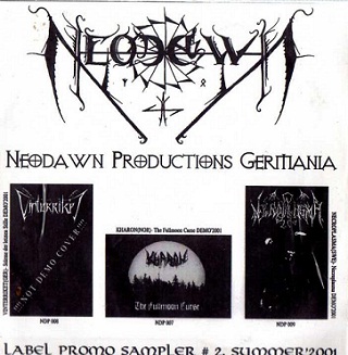 Neodawn Productions Germania - Label Promo Sampler #2, Summer 2001