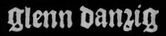 Glenn Danzig logo
