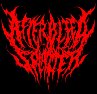 Afterbleed Splatter logo