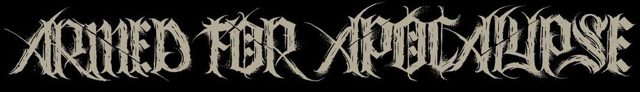 Armed for Apocalypse logo