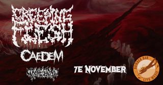 SWEDISH OSDM @ BOMBER BAR | CREEPING FLESH – CAEDEM – GRAVESTONE