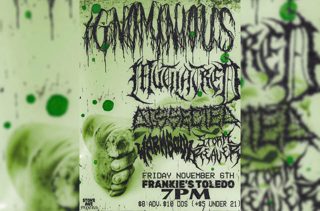Ignominious Fri Nov 6th at Frankies wsg/ Mutilatred, Dissected, Warmbody, & Storm Reaver
