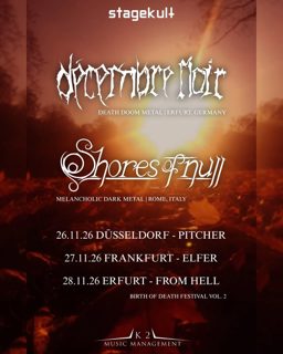 Décembre Noir + Shores Of Null | Frankfurt - Elfer