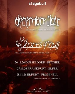 DÉCEMBRE NOIR + SHORES OF NULL