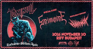 TOXIKULL (PT) | GRIMOIRE (PL) | HARDFUCK @ RIFF Budapest