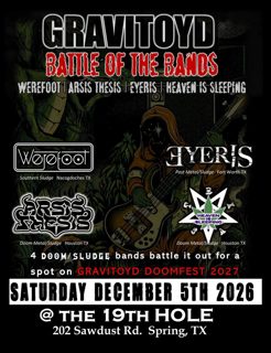 GRAVITOYD BATTLE OF THE BANDS II - DOOM / SLUDGE METAL