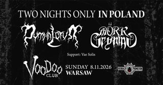 Dymna Lotva (BLR/PL) + Mörk Gryning (SWE) @ VooDoo Club, Warsaw (POL)
