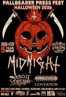 Pallbearer Press Fest w/ MIDNIGHT, Night of the Vampire, Parasiticide, Governor
